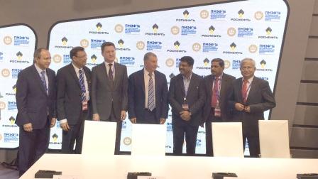 IndianOil, OIL and BPRL sign agreement with Rosneft