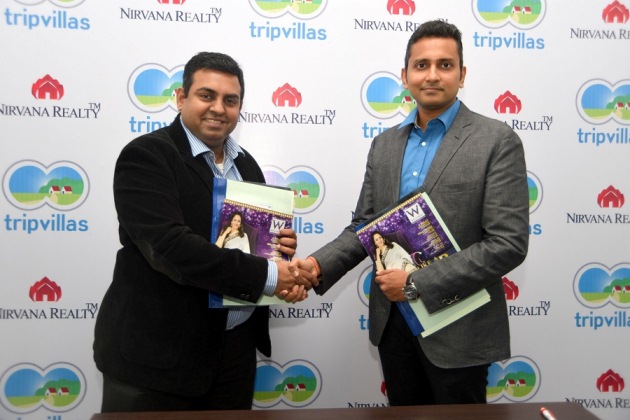 Nirvana Realty Partners with Singapore Based Holiday Home Rental Venture TripVillas.com