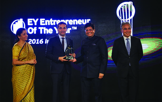 Vikas Oberoi awarded the EY Entrepreneur of the Year - Real Estate and Infrastructure