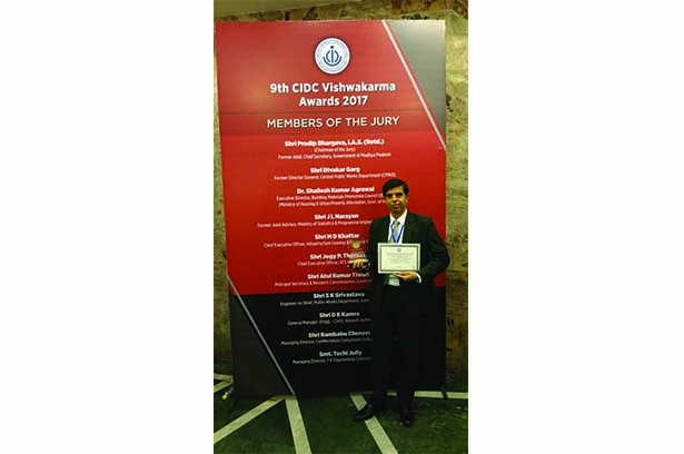 Tata BlueScope Steel conferred the CIDC Vishwakarma Award for Safety, Health and Environment