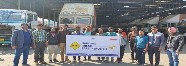 Eicher observes National Road Safety month