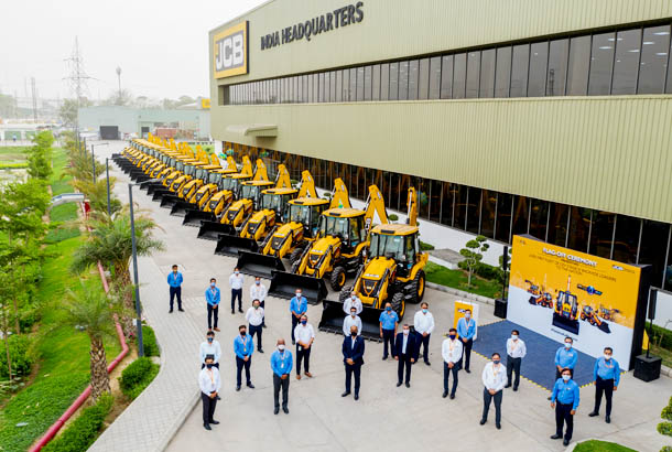 JCB India launches its range of CEV Stage IV Backhoe Loaders