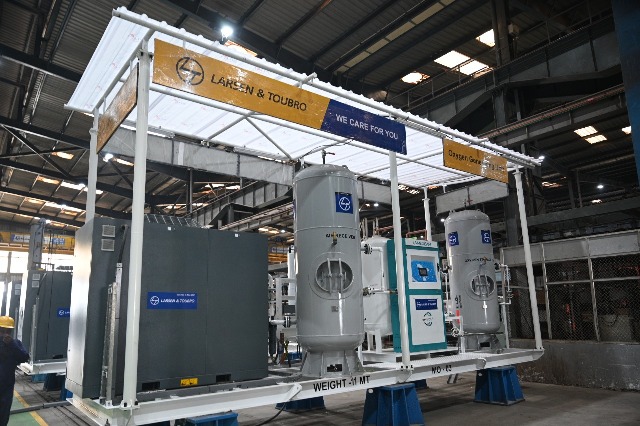 L&T delivers the first two medical-grade oxygen generation units