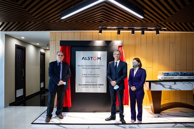 Alstom inaugurates new components manufacturing facility in Coimbatore