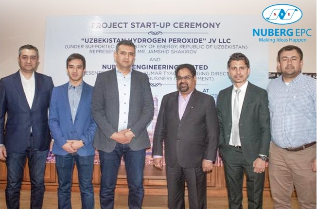Nuberg EPC bags 85 TPD Hydrogen Peroxide Project in Uzbekistan