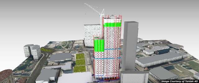 Tantek 4D successfully manages construction of tallest modular-built high-rise in the world