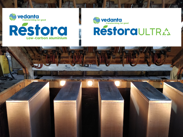 Vedanta Aluminium launches ‘Restora’, India’s first low carbon ‘green’ aluminium 