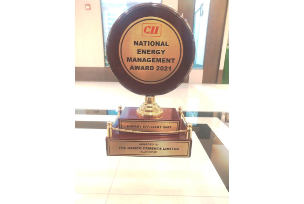 Ramco Cements gets National Award for Excellence in Energy Management
