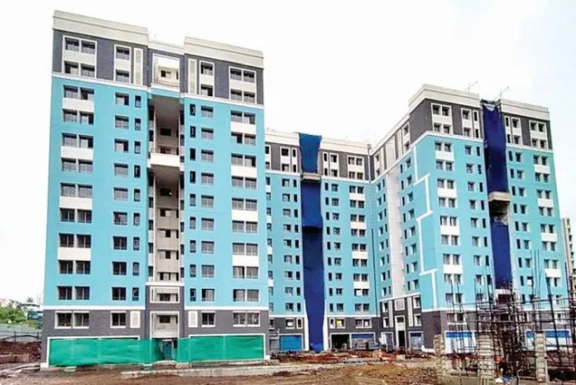L&T builds a 12-storey residential tower with 96 flats in just 96 days