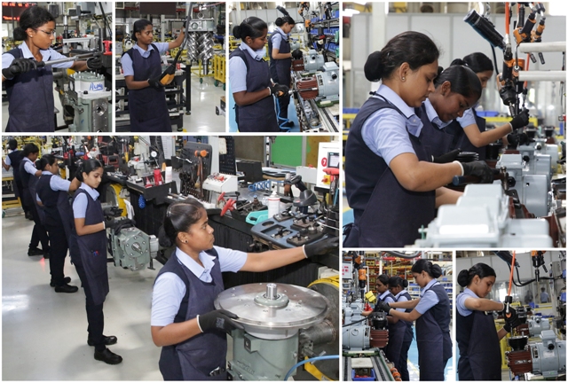 ELGi introduces All-Women production lines at the ELGi Air Center