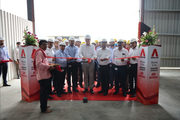 Ammann ABG Paver manufacturing and warehouse inauguration in Gujarat