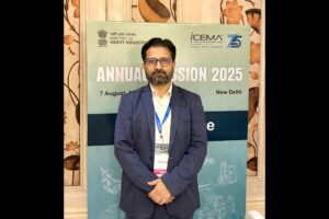 ICEMA elects Shalabh Chaturvedi as vice president for Governing Council (FY2025–27)