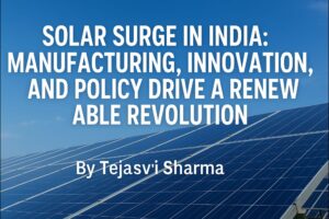 Solar Surge in India: Manufacturing, Innovation, and Policy Drive a Renewable Revolution
