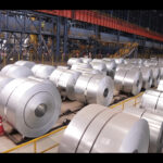Tata Steel dispatches the first batch of galvanised coils from its new continuous galvanising line in Kalinganagar, Odisha