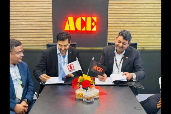 ACE, Sanghvi Movers Ink MoU to Advance Aatmanirbhar Bharat in Heavy Lifting Solutions
