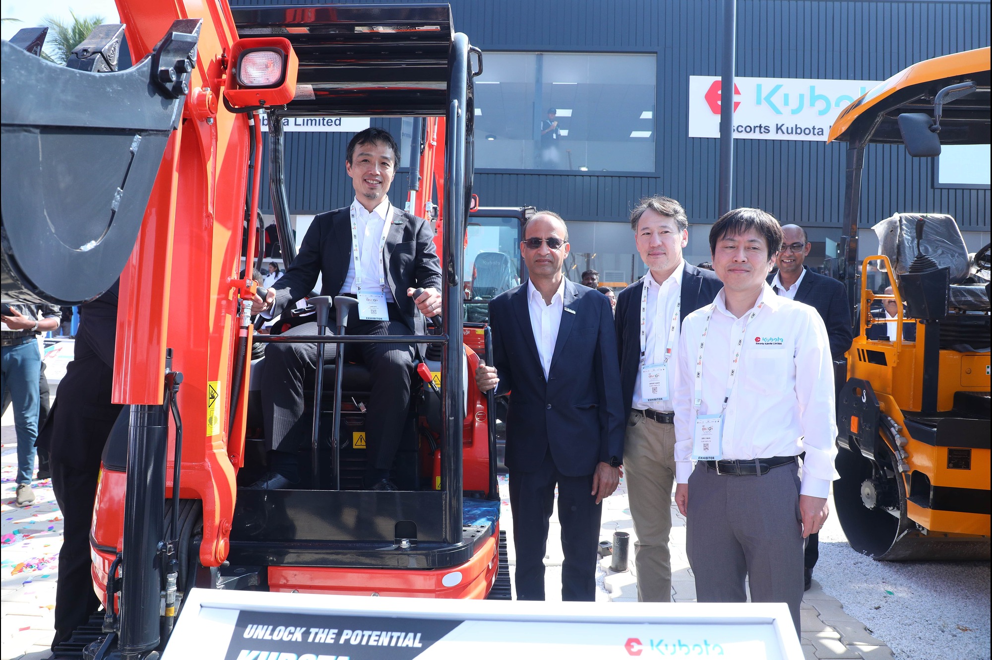 Escorts Kubota Showcases Its Next-Gen Construction Line-up at Excon 2025
