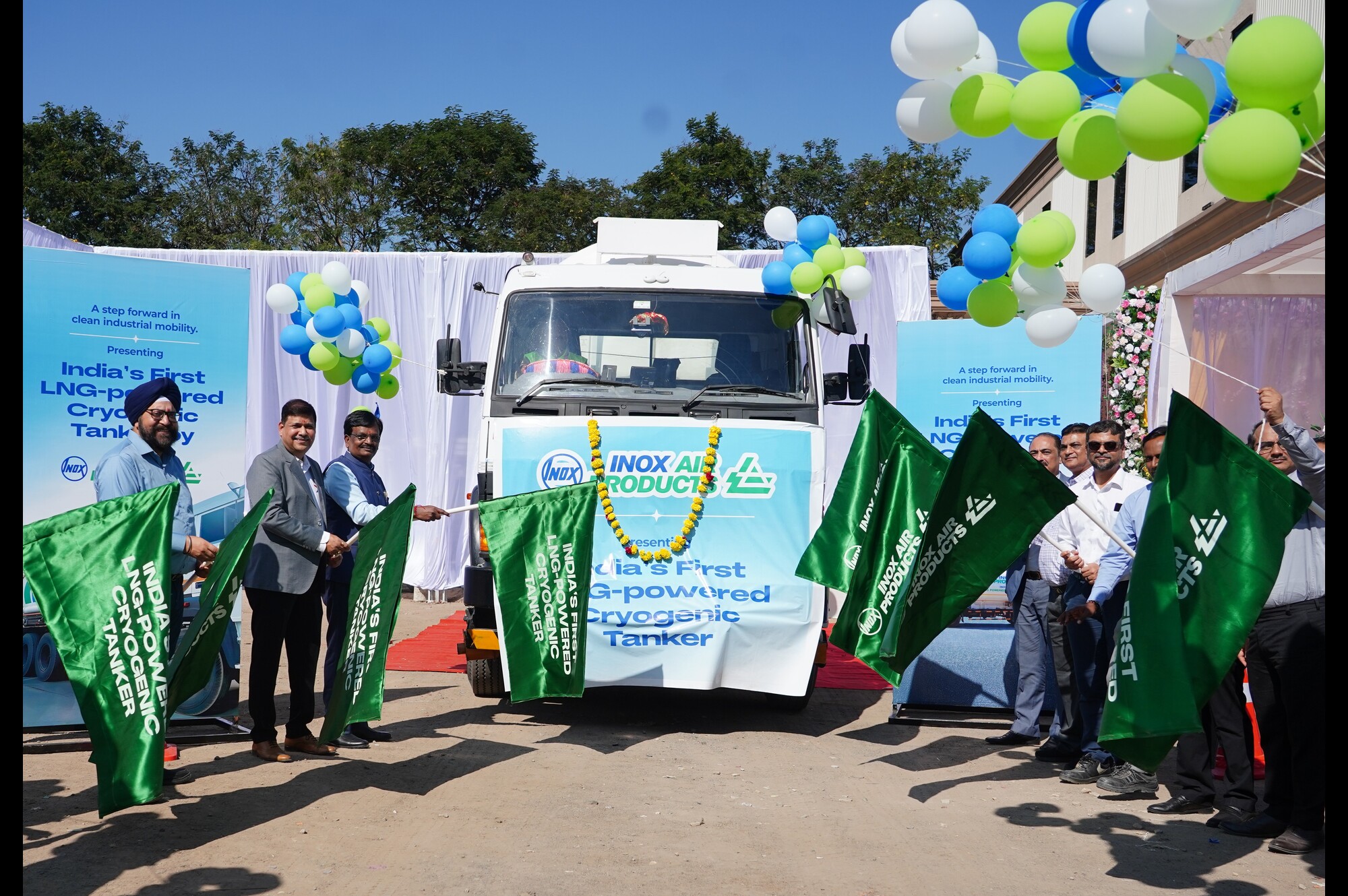 INOXAP Flags Off India’s First LNG-Fuelled Cryogenic Tanker