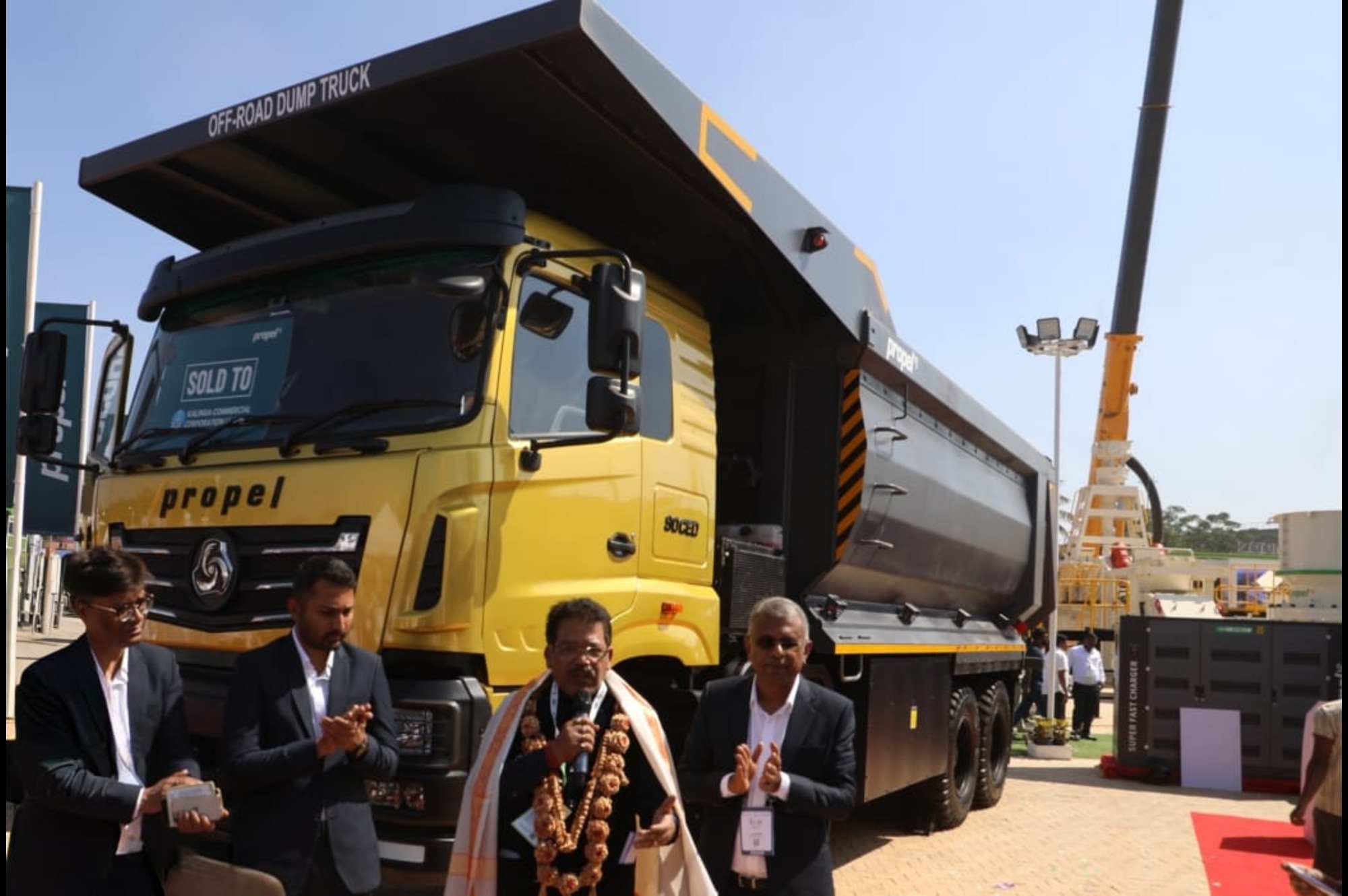Propel Industries unveils India’s largest portfolio of next-gen electric tippers and mobility solutions at Excon 2025 Propel Industries unveils India’s largest portfolio of next-gen electric tippers and mobility solutions at Excon 2025