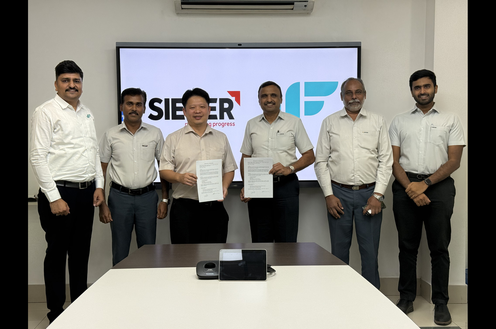 Sieger Signs MoU with DF Automation & Robotics to Advance Practical Automation Solutions