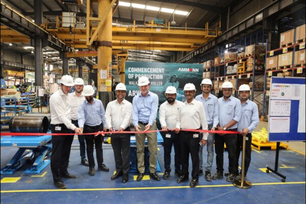 Ammann India Commences Production of ARW 65 Walk-Behind Roller at Mehsana Facility