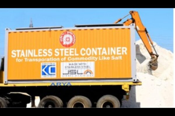 Jindal Stainless Develops India’s First Stainless Steel Salt Container for Indian Railways Jindal Stainless Develops India’s First Stainless Steel Salt Container for Indian Railways