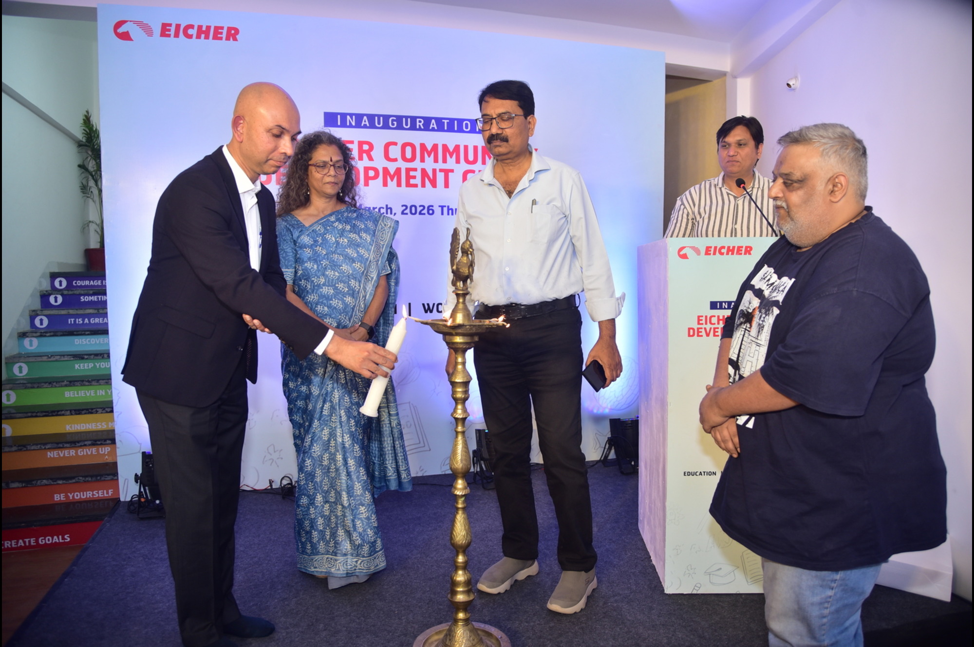 Eicher Trucks and Buses Inaugurates Community Development Centre in Pithampur