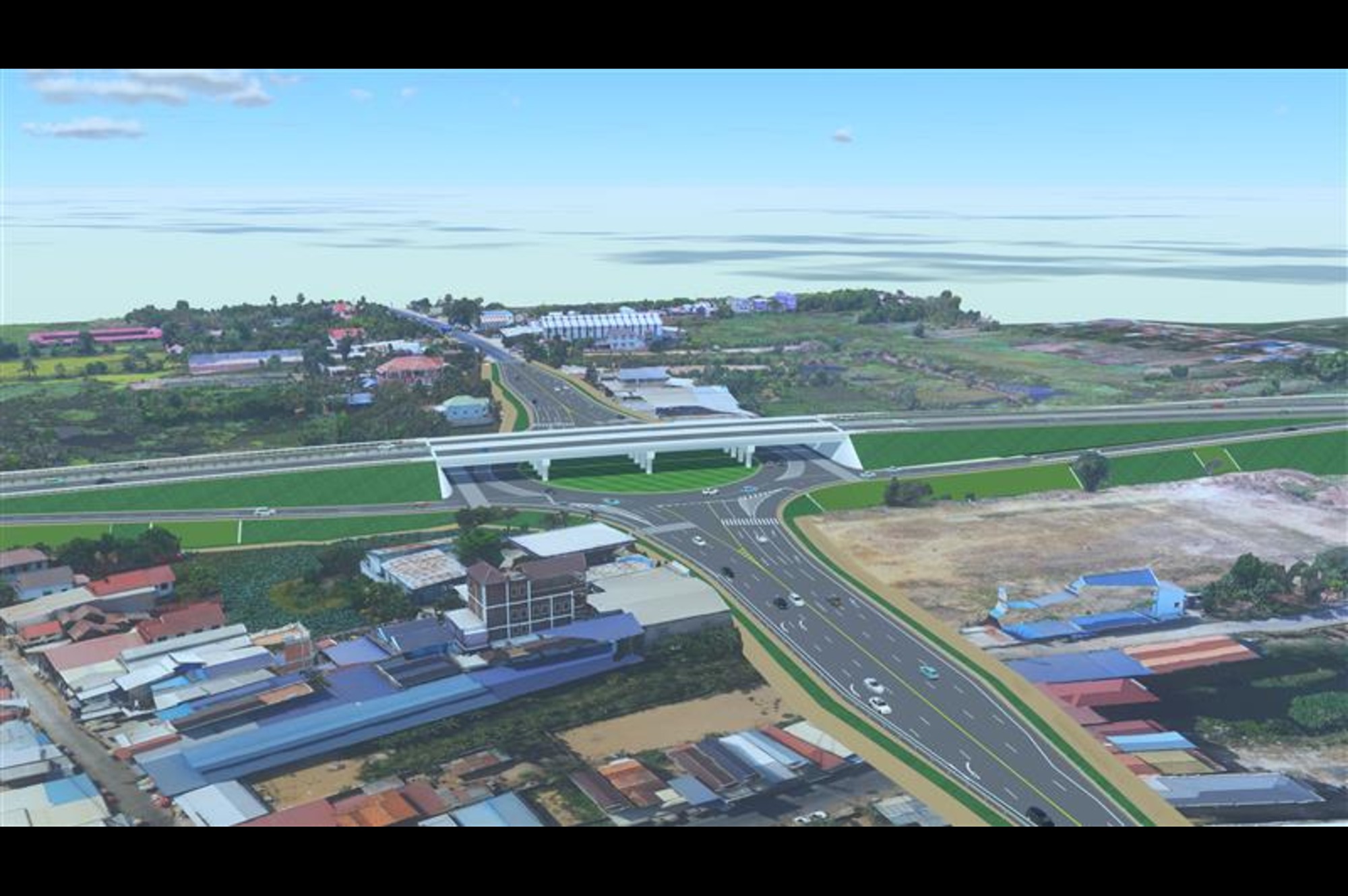 Case Study: CRBC Creates a Digital Twin to Develop a Safe Highway within Cambodia’s Floodplains