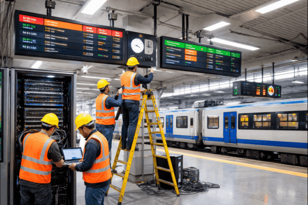 MIC Electronics secures contract from East Coast Railway for Passenger Information System Upgrade