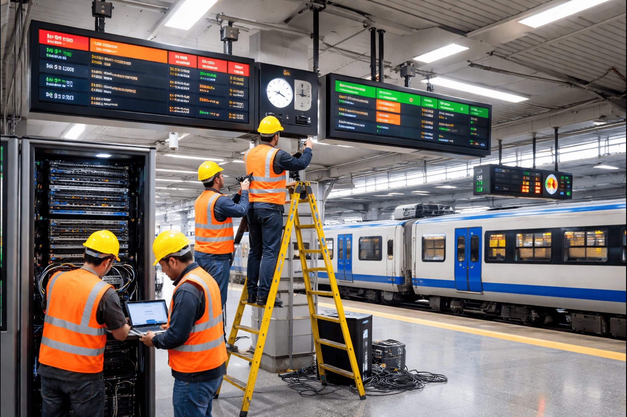MIC Electronics secures contract from East Coast Railway for Passenger Information System Upgrade