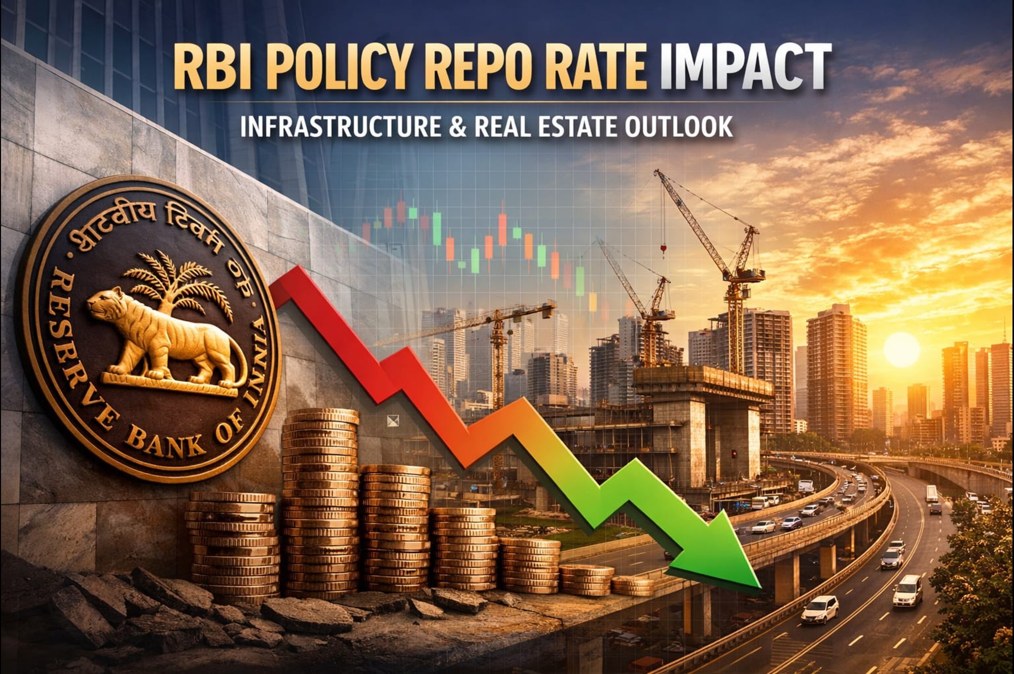RBI Policy Repo Rate: The Monetary Lever Shaping India’s Infrastructure and Real Estate Trajectory