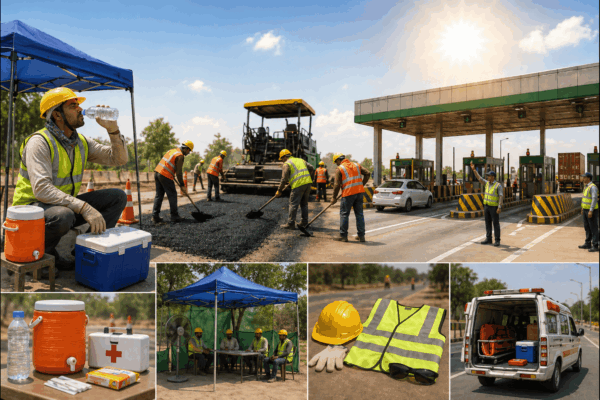 NHAI Introduces Measures to Protect Highway Workforce from Heatwave