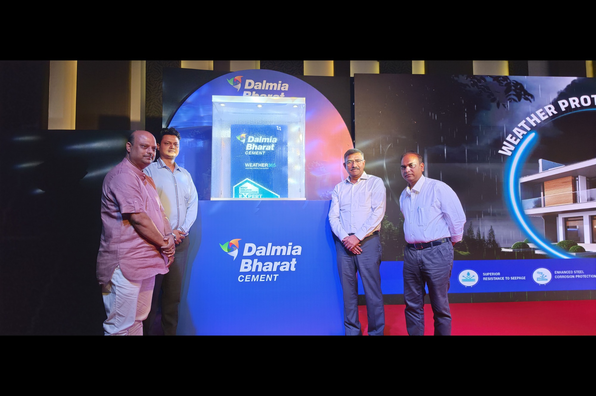 Dalmia Bharat Launches ‘Weather 365’ Premium Water-Repellent Cement in Eastern India