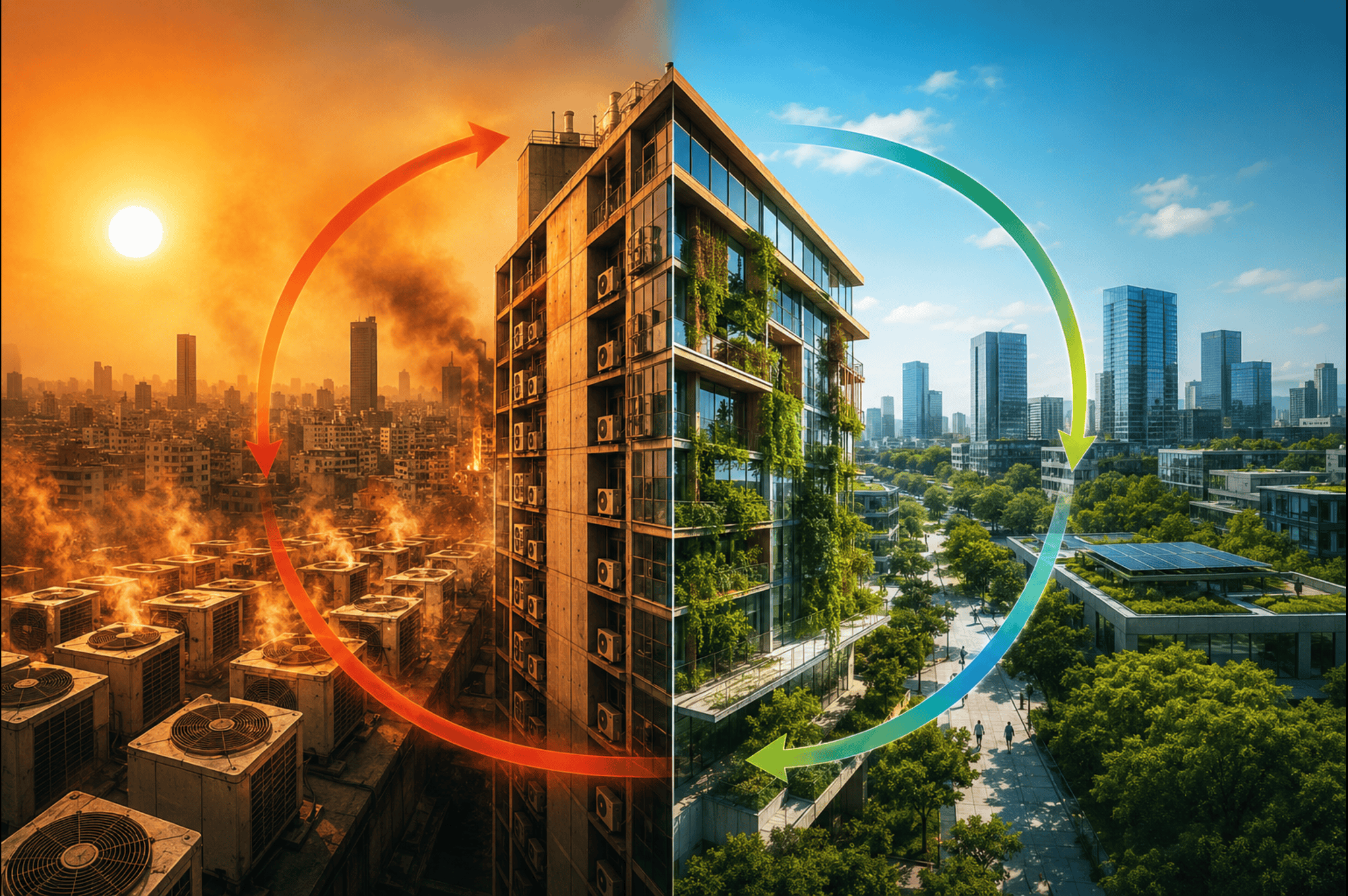 The Answer to Urban Heat Is Not More Air Conditioning