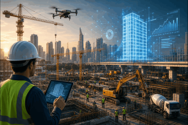 Building the Future: The Role of AI and Digitalisation in India’s Construction Growth Story
