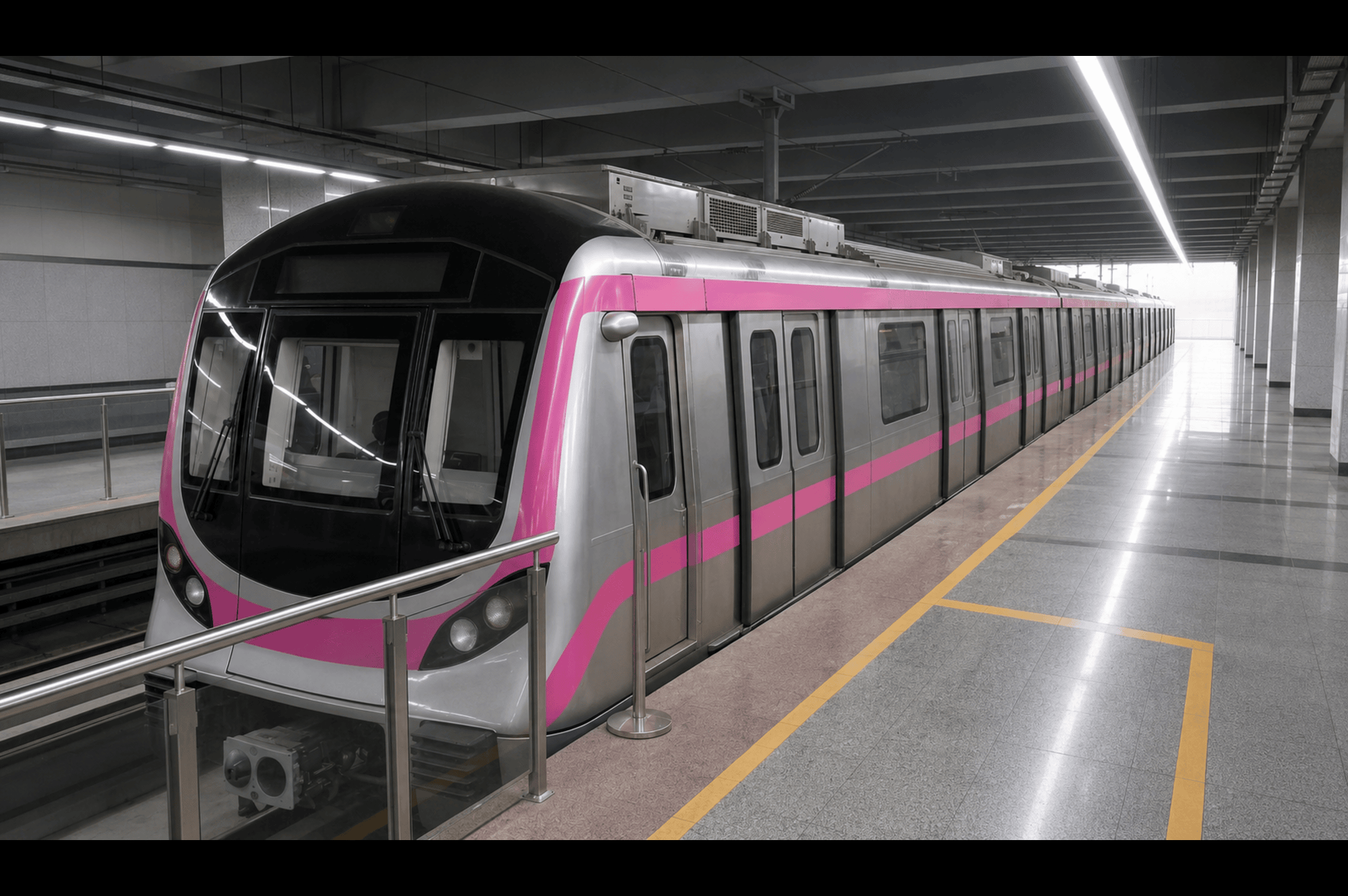 DMRC Commences Work at Central Secretariat Station for Central Vista Corridor DMRC Commences Work at Central Secretariat Station for Central Vista Corridor