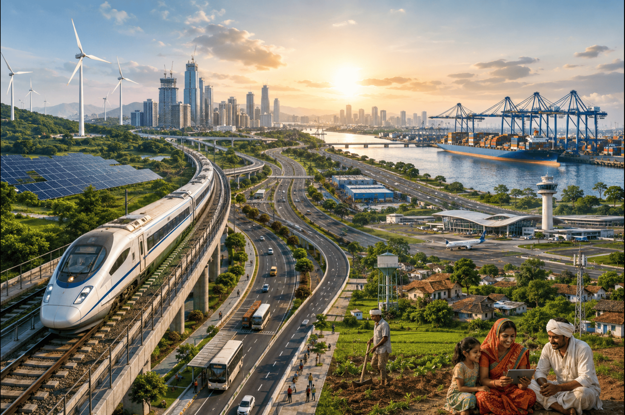 From Aspirations to Assets: Infrastructure at the Heart of Viksit Bharat 2047