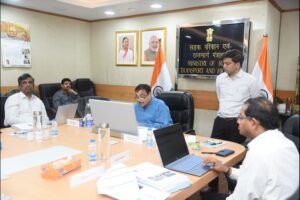 Union Minister Nitin Gadkari Reviews National Highway Projects in Mizoram, Manipur and Nagaland