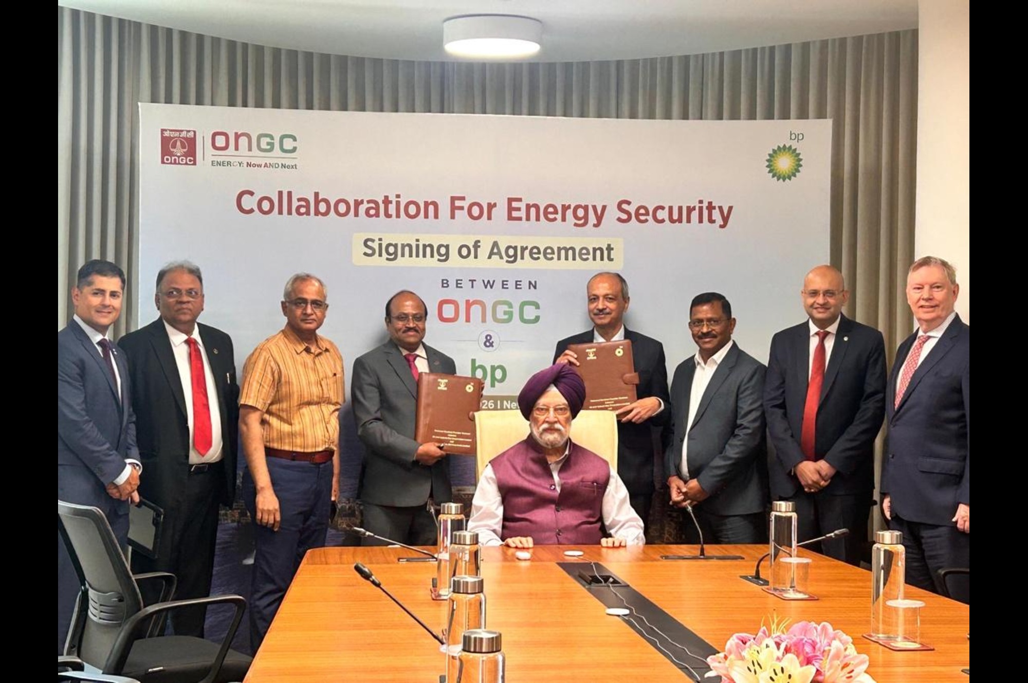 ONGC and bp sign Technical Services Contract to Enhance Production from Fields in the Western Offshore Basin