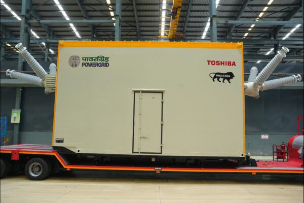 Toshiba Expands Its Indigenous Mobile GIS (m-GIS) Portfolio with delivery of 132kV System to POWERGRID