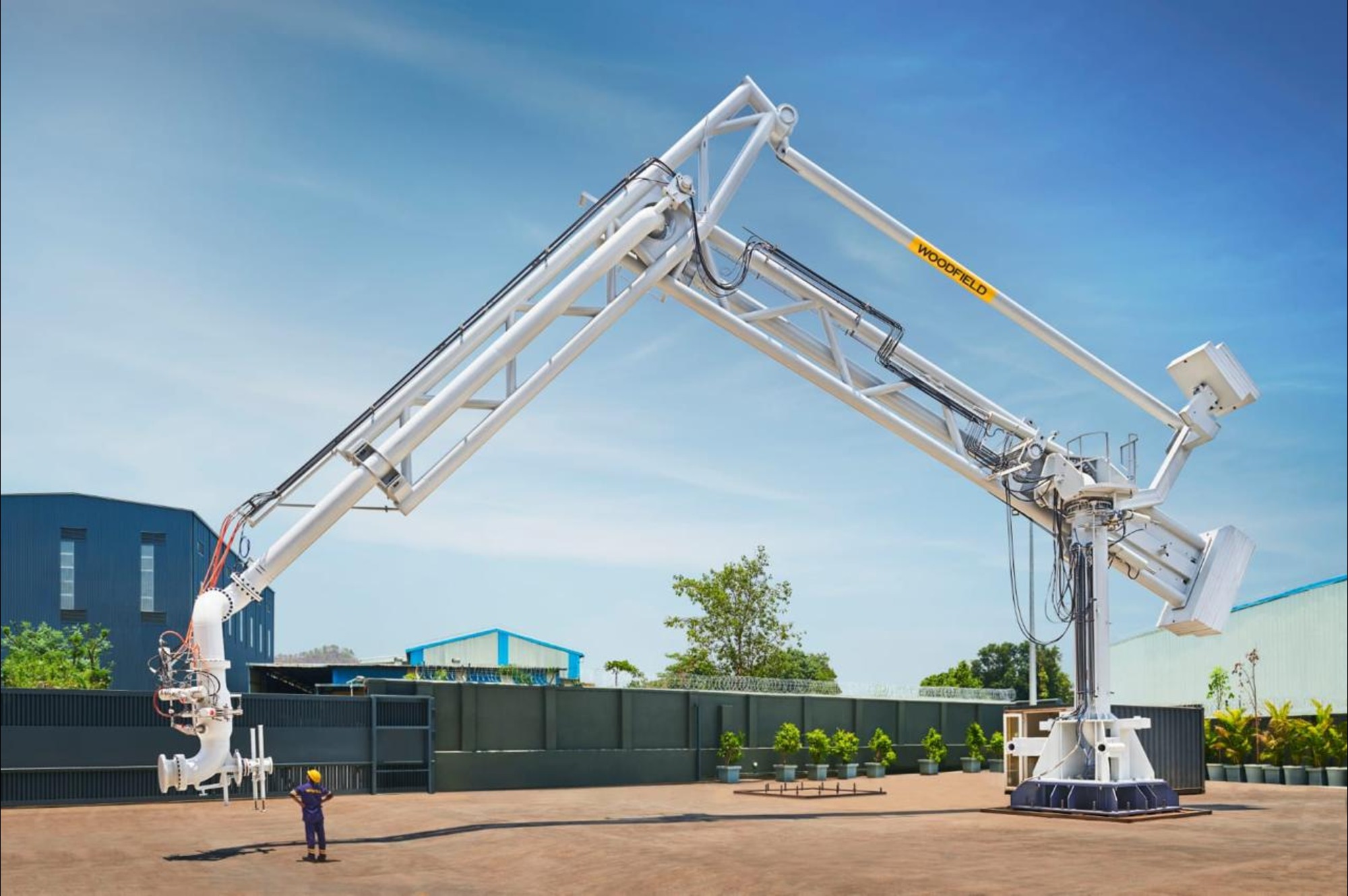Woodfield Systems Manufactures India’s First LNG Marine Loading Arm