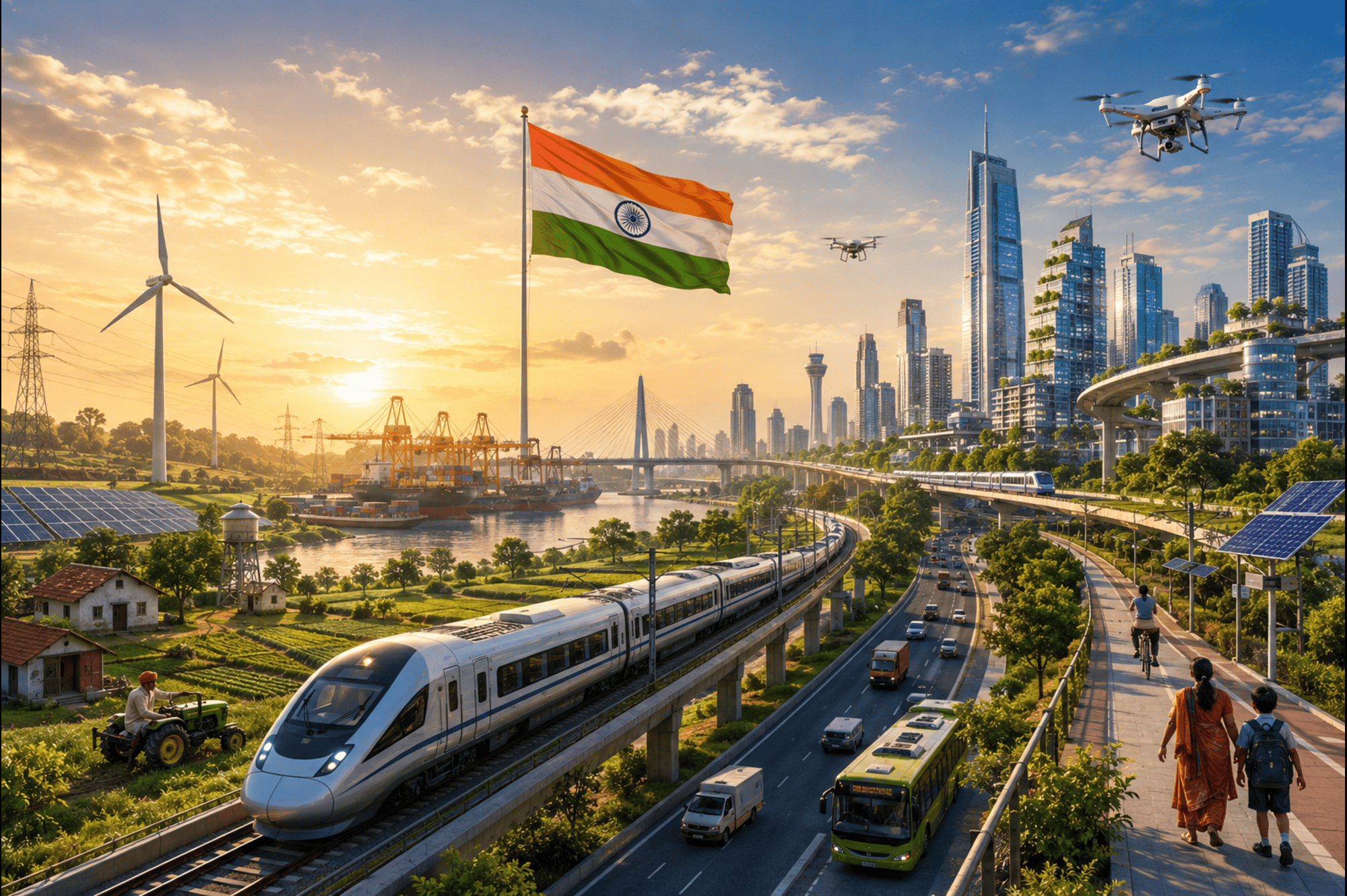 From Aspirations to Assets: Infrastructure at the Heart of Viksit Bharat 2047