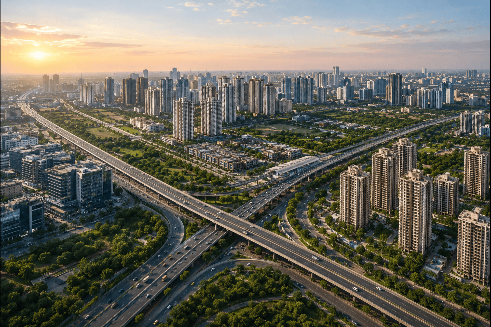 How the 60-Minute Radius Is Rewriting NCR Growth Around Sector 88A How the 60-Minute Radius Is Rewriting NCR Growth Around Sector 88A