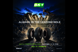 BKT to showcase Advanced Off-Highway Tyre Solutions at Bauma ConExpo India 2026 BKT to showcase Advanced Off-Highway Tyre Solutions at Bauma ConExpo India 2026