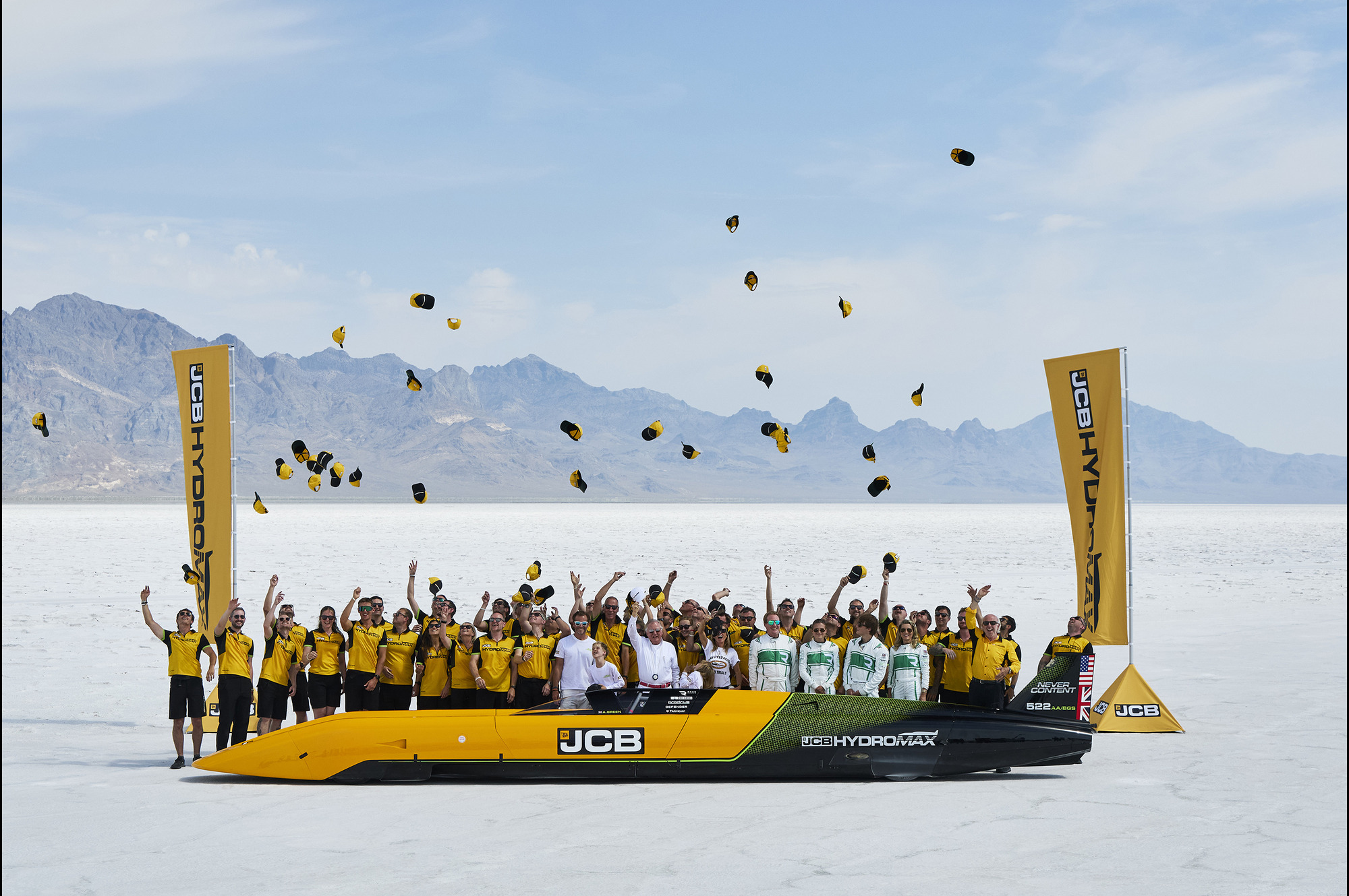JCB’s Hydrogen-Powered Hydromax Sets New World Land Speed Record