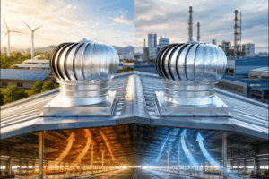 Aluminium vs. Galvalume Turbo Ventilators: An Engineering Perspective on Performance, Durability and Industrial Applications Aluminium vs. Galvalume Turbo Ventilators: An Engineering Perspective on Performance, Durability and Industrial Applications