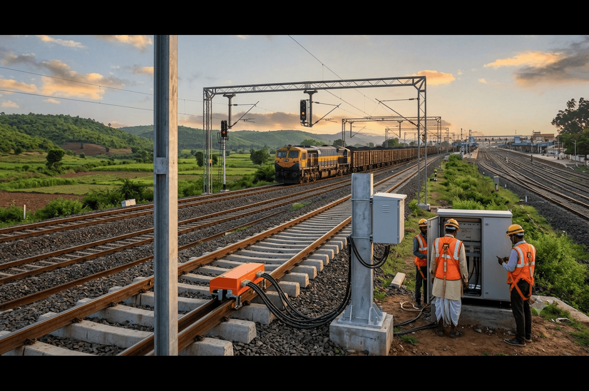 RVNL Receives Letter of Acceptance from East Coast Railway for ₹161.02 Crore Signalling Project