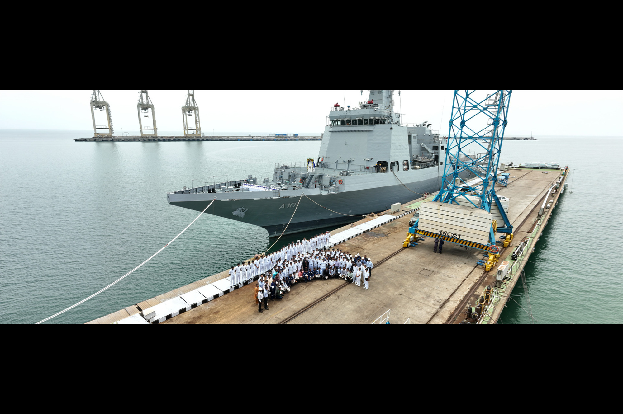 L&T Delivers Multi-Purpose Vessel INS Samarthak to Indian Navy