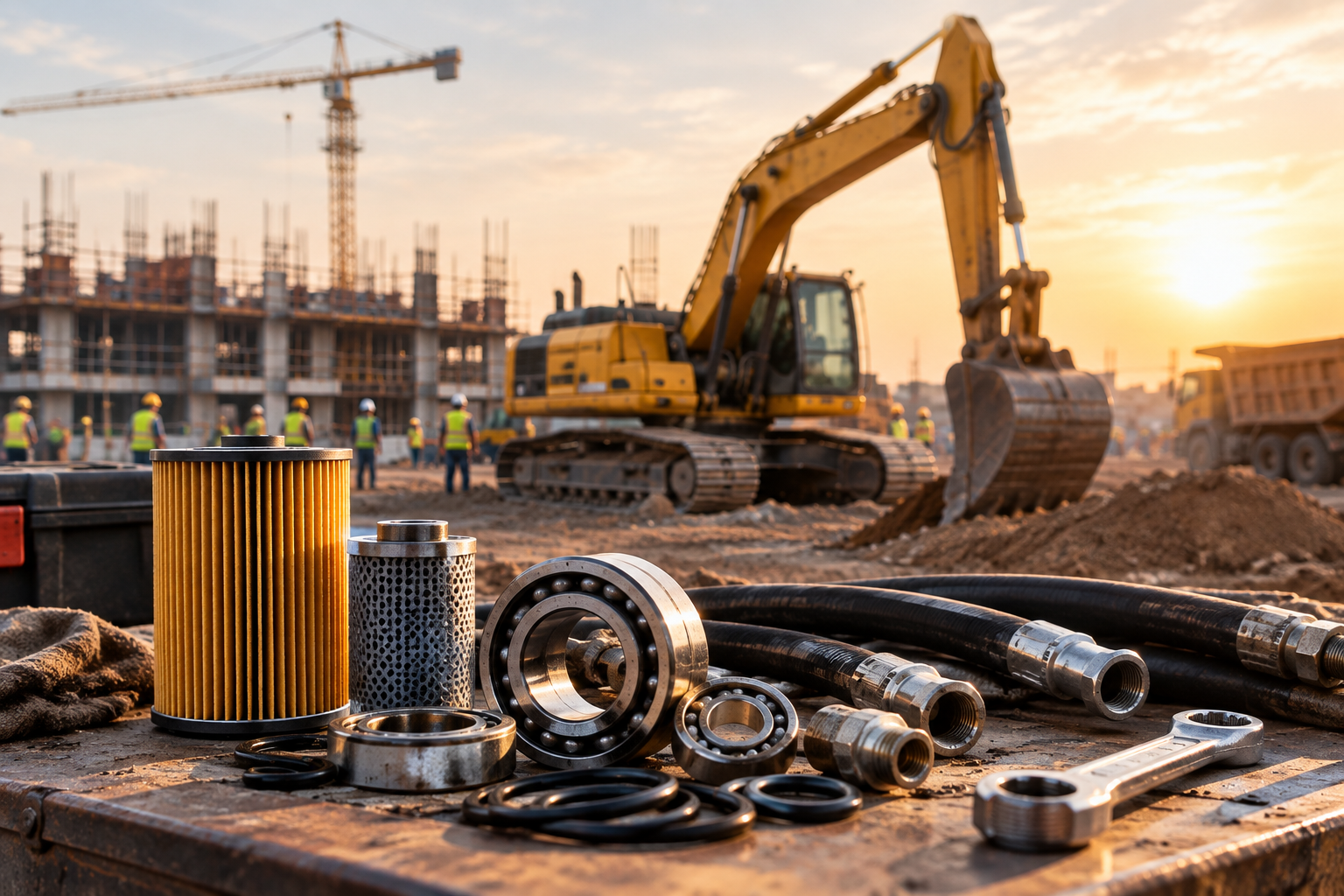 The Hidden Cost of Equipment Downtime: Why Small Components Matter on Large Construction Projects