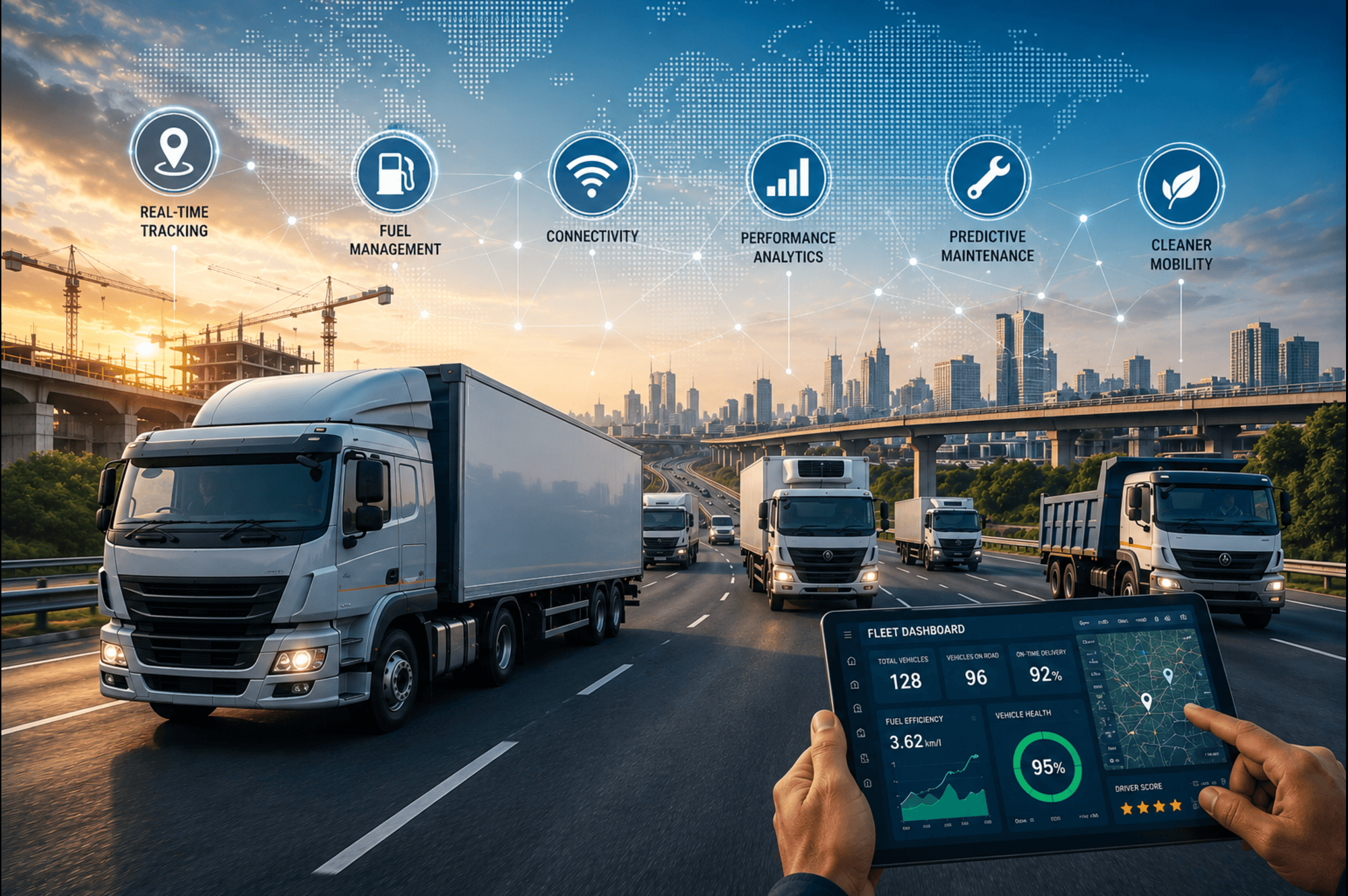 Commercial Vehicle: From Road Freight to Connected Fleets