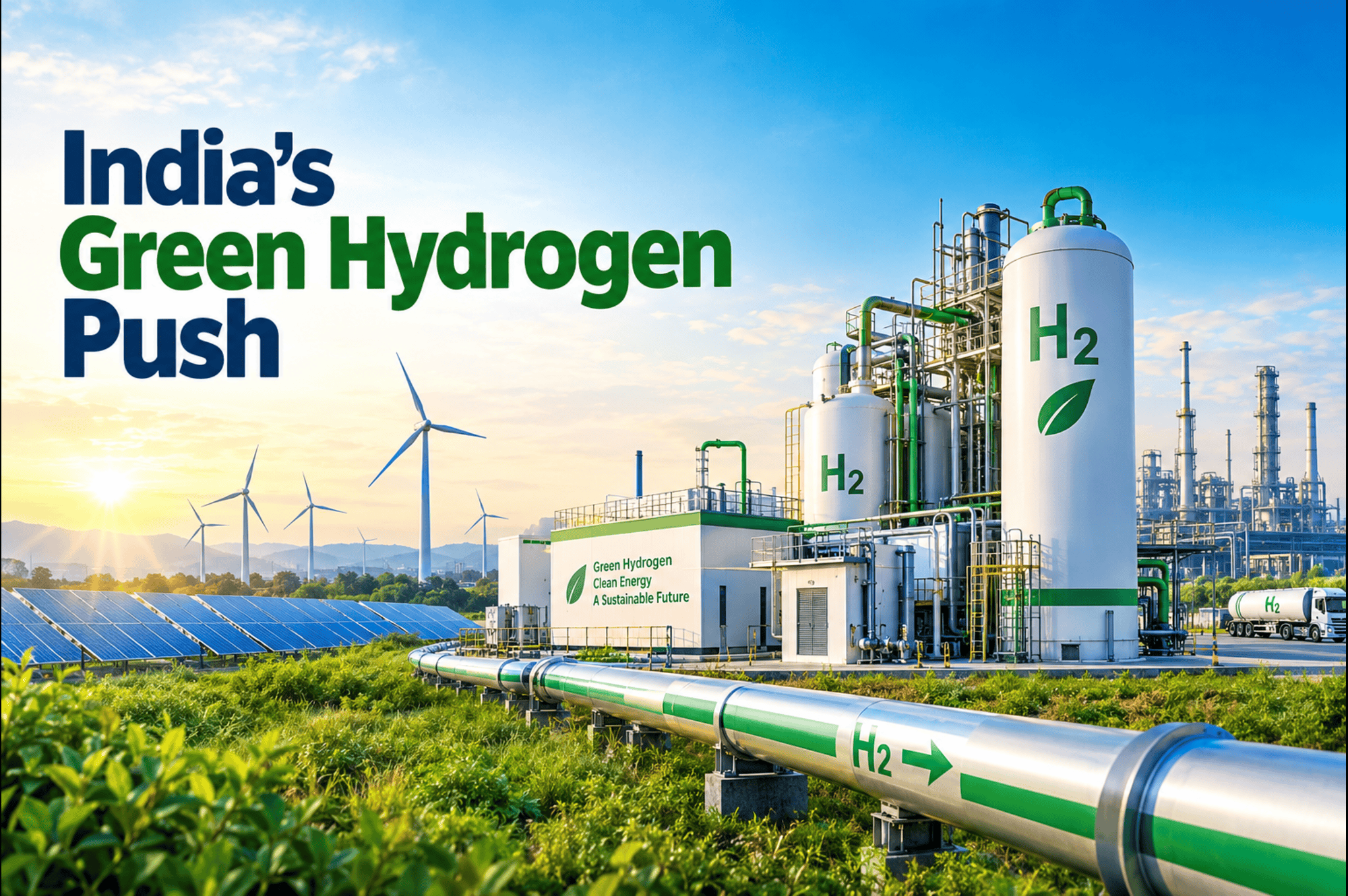 Green Hydrogen: India’s Green Hydrogen Push Green Hydrogen: India’s Green Hydrogen Push